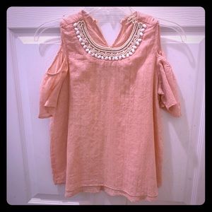 Girls top  light pink